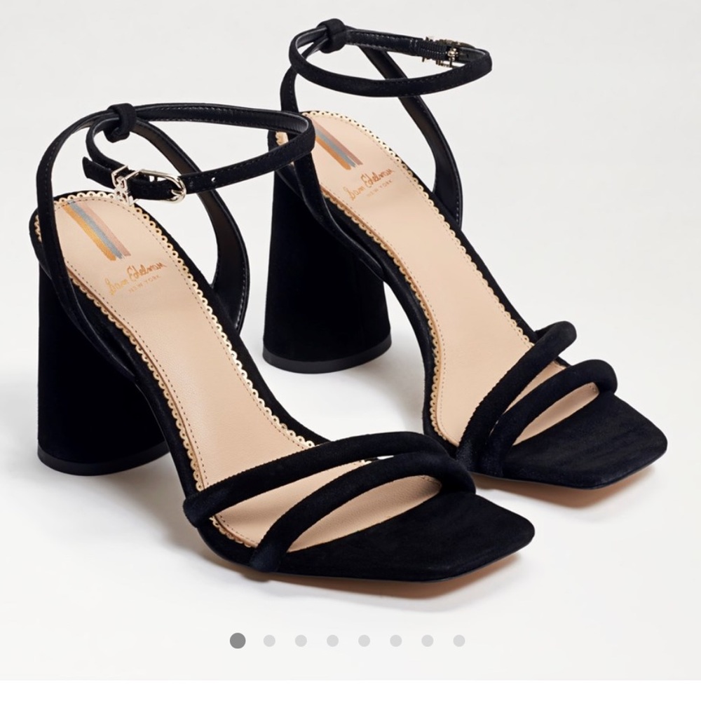 *BRAND NEW IN BOX* Sam Edelman black suede sandals